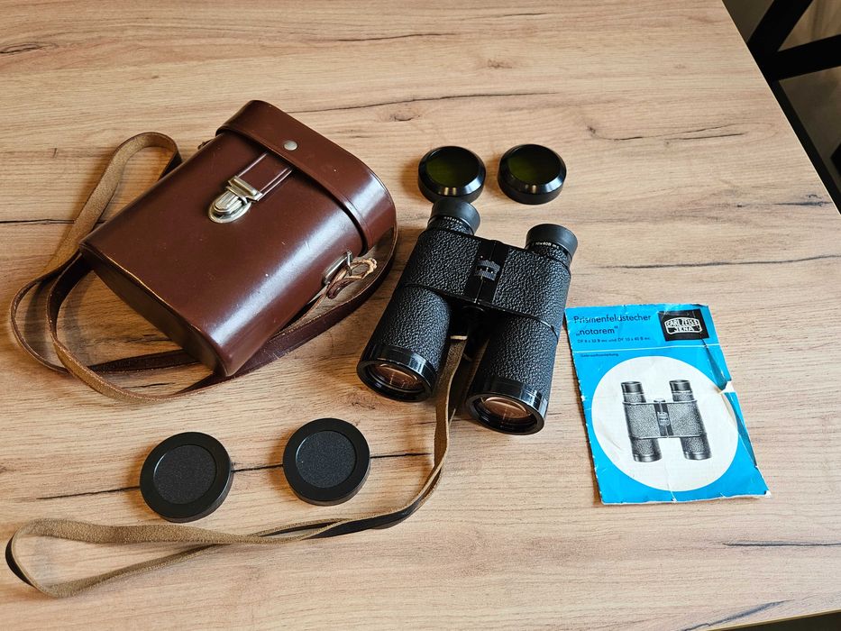 Lornetka Carl Zeiss Jena 10x40B MC NOTAREM multi coated znak Q1 - DDR