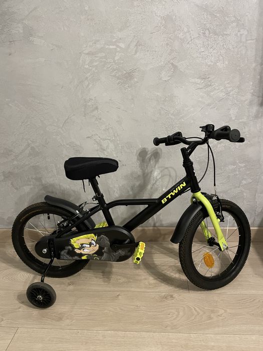 Rower dzieciecy Btwin Dark Hero 16 cali