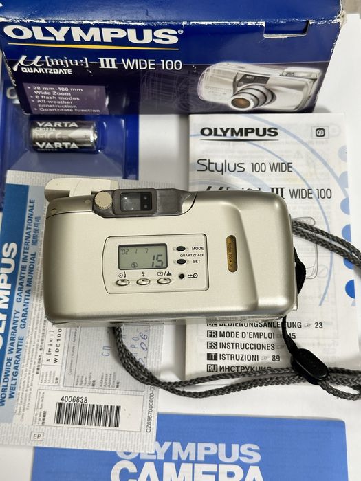 Olympus Mju -ll  Olympus Mji lll zoom 100