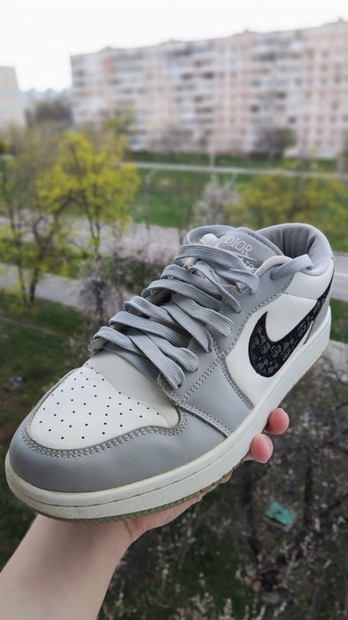 Jordan 1 Low Dior style, б/у