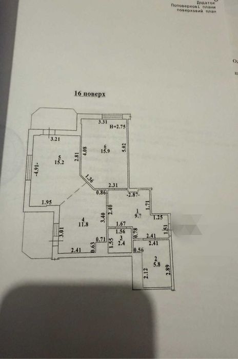 2-кімнатна квартира за адресою вул. Левітана (площа 65 м²) - Atlanta.ua - фото 20
