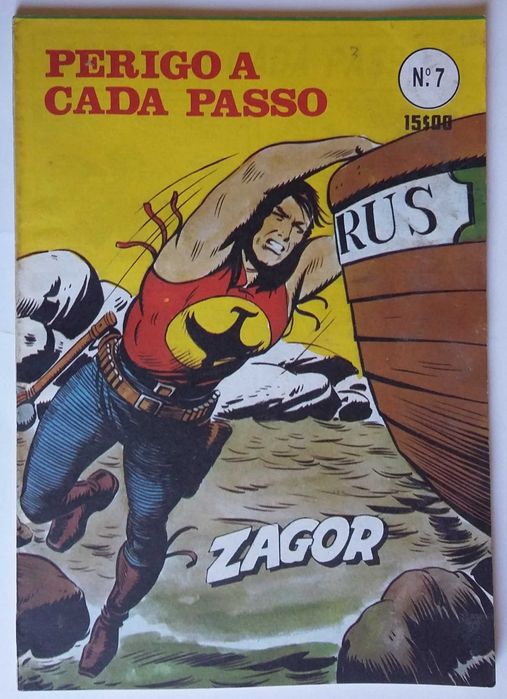 Zagor # 5-engenhos misteriosos, 7 perigo a cada passo