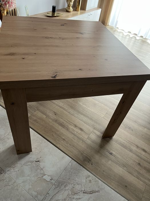 Dąb Artisan, stół rozkladany 95x95