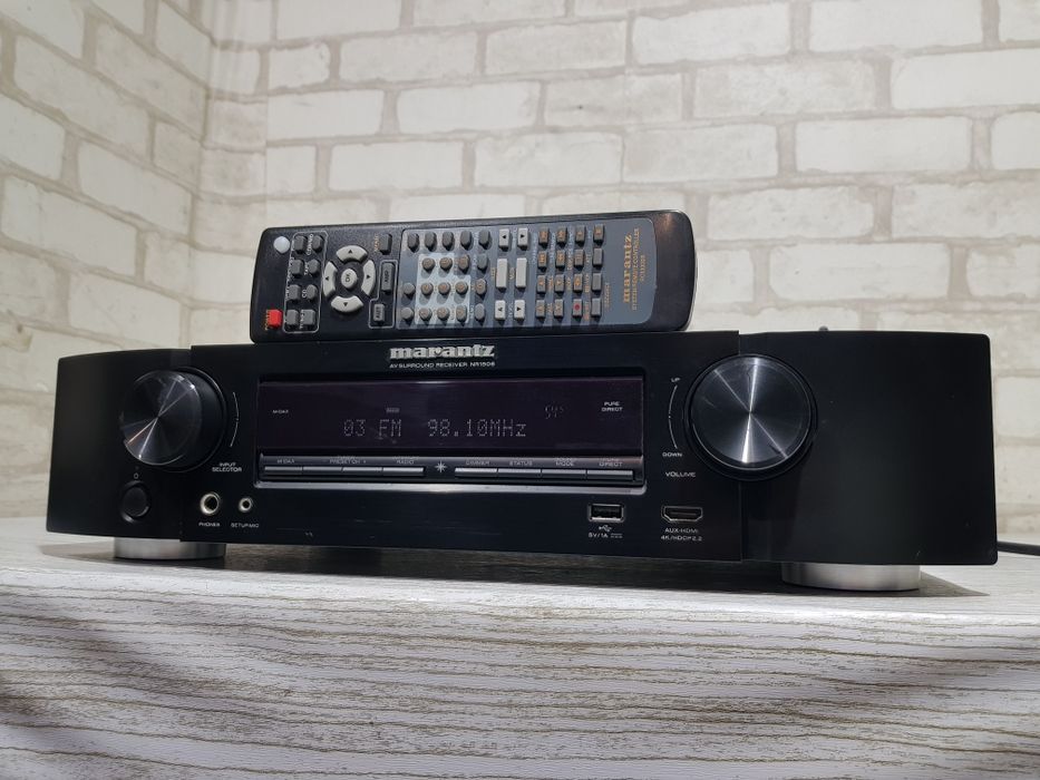 5.1 AV ресивер MARANTZ NR-1506+1, 5x70 Вт,HDMI,Wi-Fi,Bluetoot