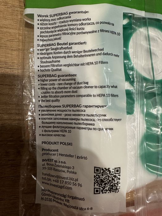 Worki do odkurzacza Zelmer