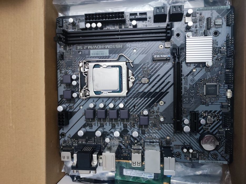Motherboard H510 + I5-11600k