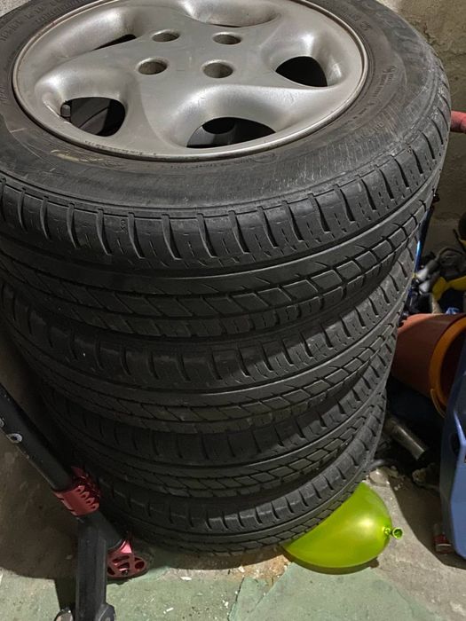 Komplet kół 185/65 R15 – opony + felgi stalowe