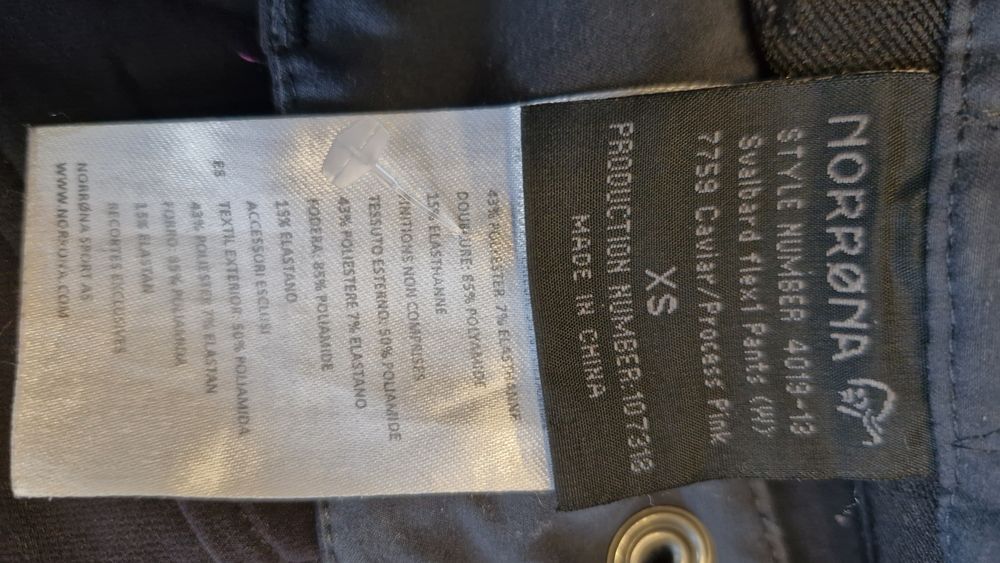 Norrona damskie spodnie svalbard flex1 pants XSXS