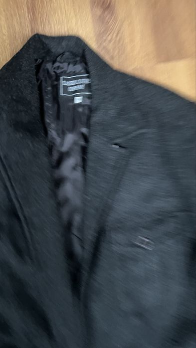 Lekko ocieplany płaszcz xxl męski