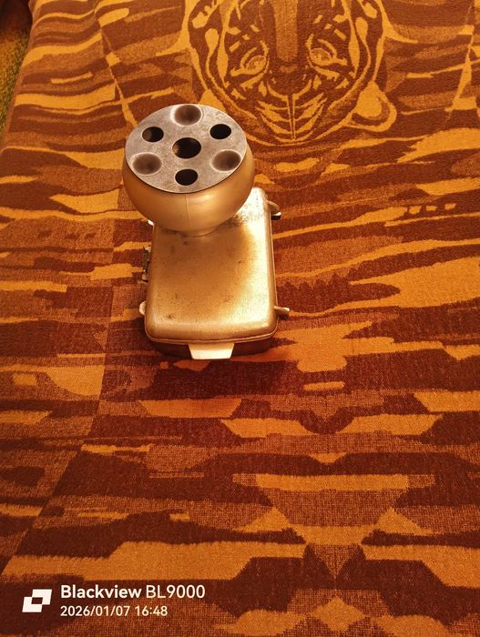 Коптилка и казанок СССР 30 см на 20 см.Комплект с сумкой.