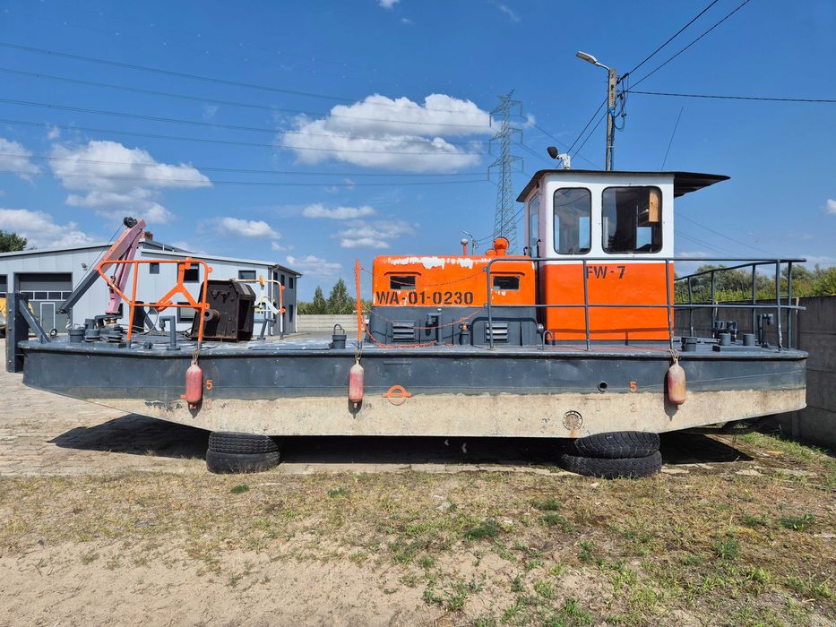 Statek Kotwiarka Łódź motorowa