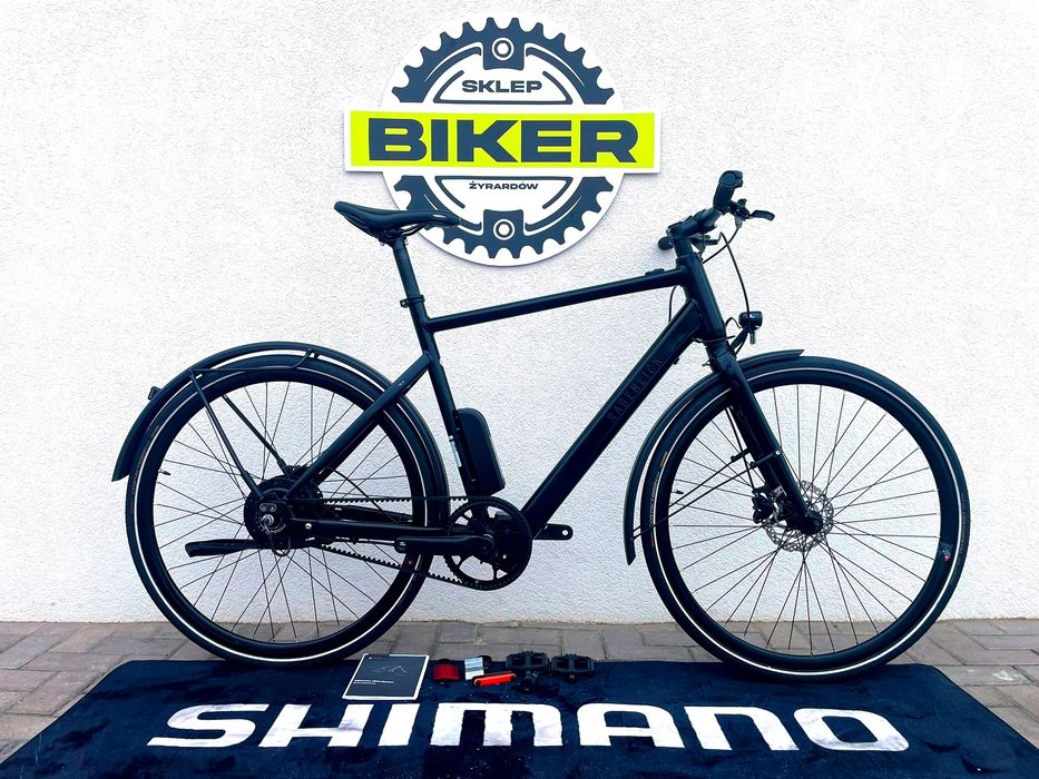 NOWY Elektryczny RABENEICK TX-E 28 Rama 55cm BAFANG Napędowy Pas GATES