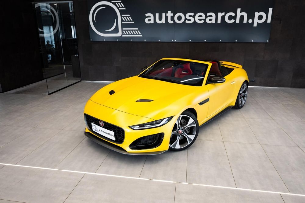 Jaguar F-Type Convertible, First Edition, 300KM, Salon PL, I Wł., Bezwypadkowy, ASO