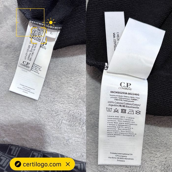 Кофта/світшот C.P. (CP) Company (L) новий з бірками.