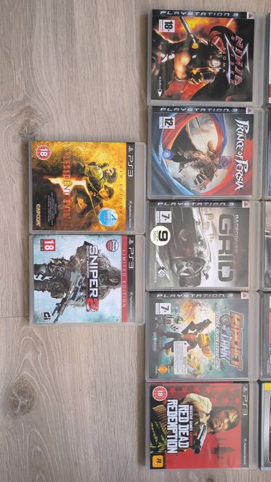 Różne gry na PS3