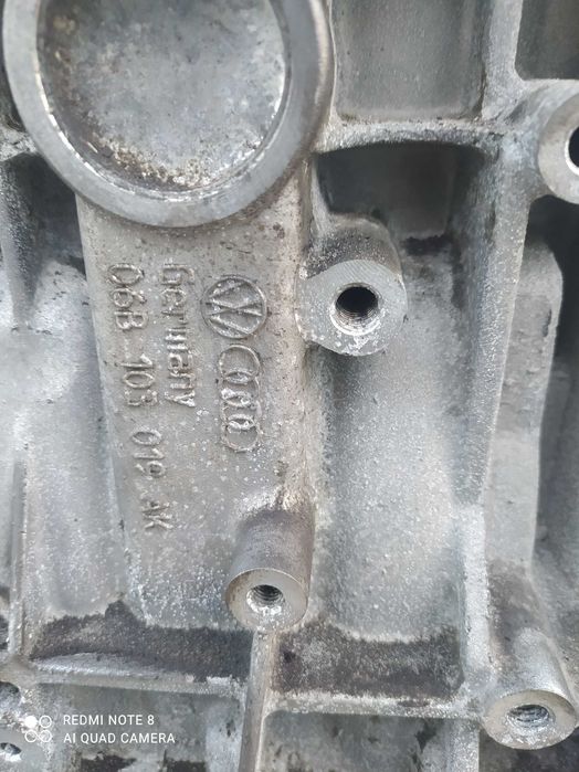 Seat Altea Leon II Toledo  1.6 MPI BGU BSE silnik blok wał korbowy dół