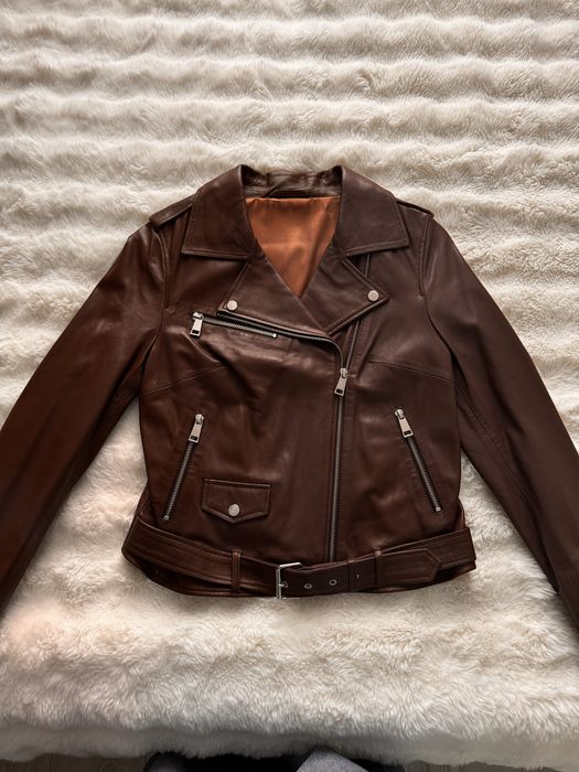 Новая косуха из натуральной кожи