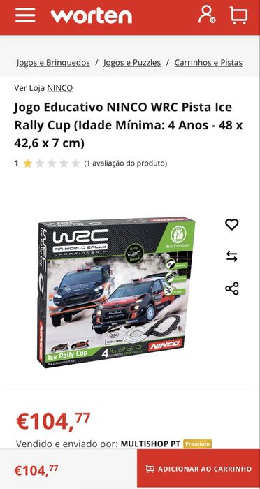 Pista Rally (4anos+)