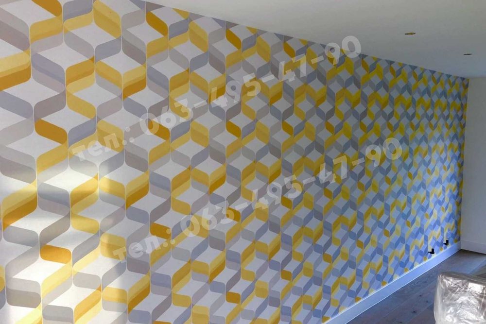 Поклейка обоев не дорого / частный мастер / Печерский р-н / обої /Київ