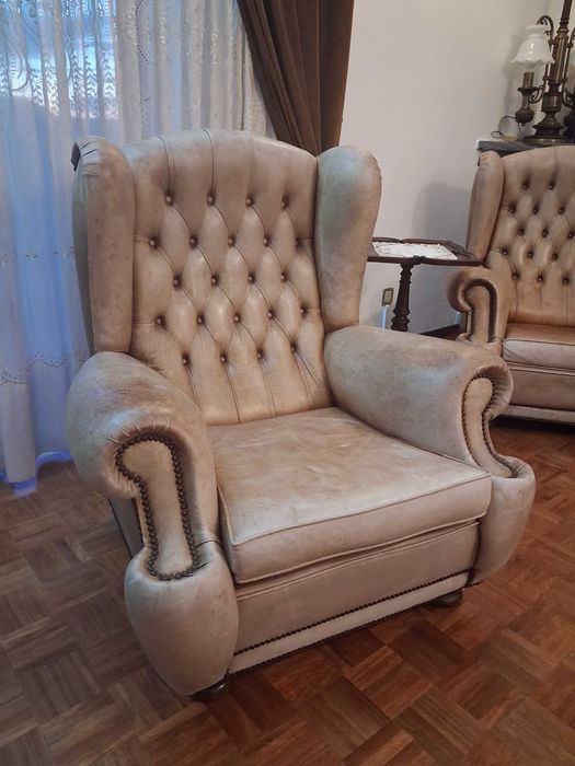 Conjunto sofas vintage