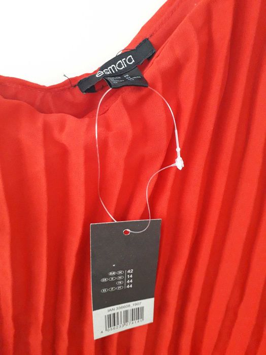 Sukienka plisowana Nowa roz 42