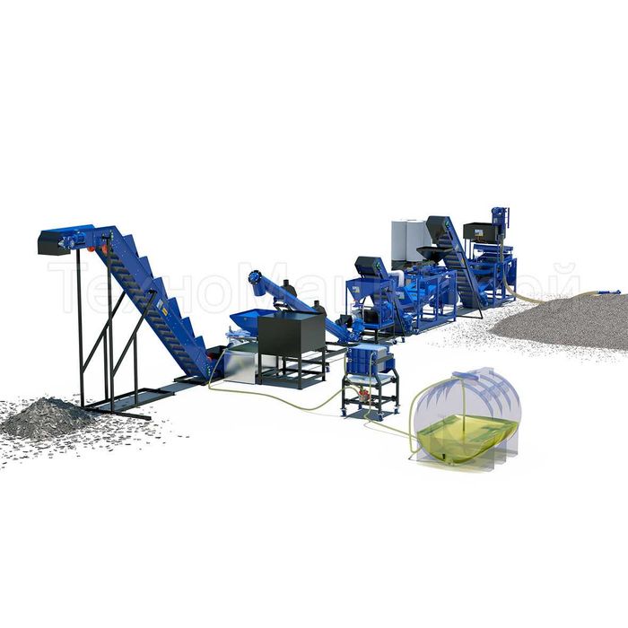 Линия для переработке сои "МПО-300"