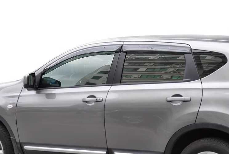 Nissan Qashqai J10 2007-2013 вітровики ветровики дефлектори на вікна