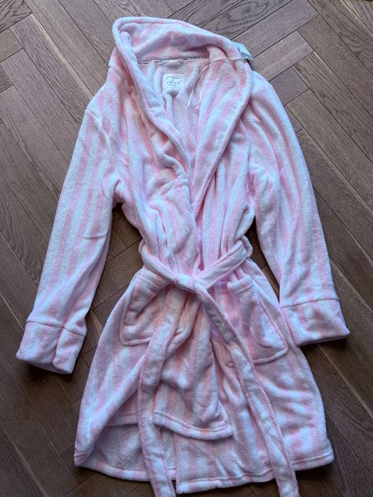 Szlafrok w paski rozmiar m