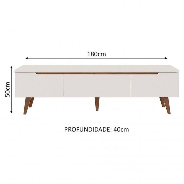 Móvel TV Branco 180x50