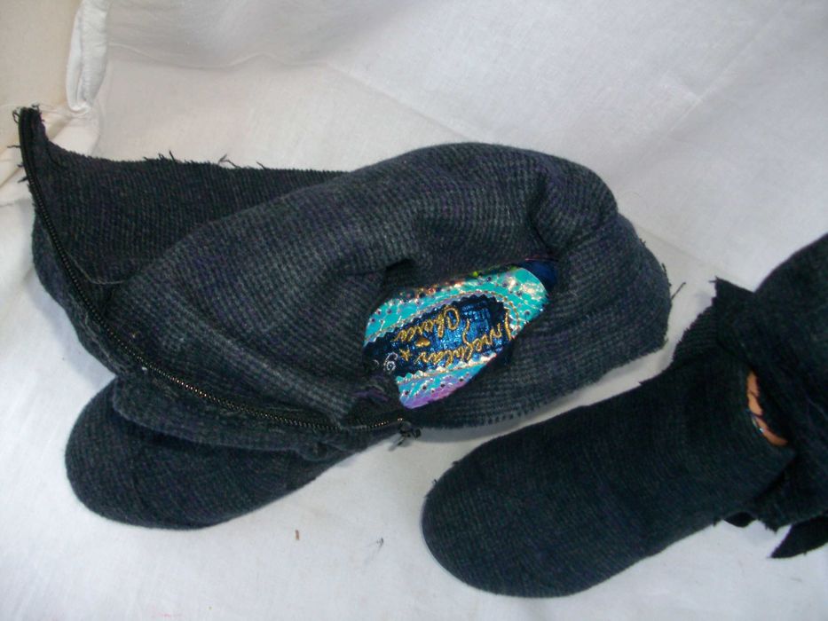 Irregular Choice jeansowe botk szpilki 37