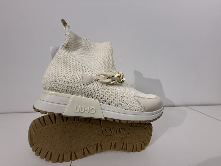 Przepiekne buty LIU JO model stretch upper 39-40