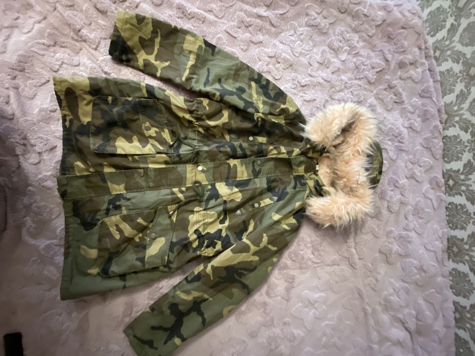 Зимова комуфлююча куртка