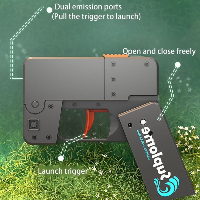 Складной водяной пистолет в виде і Рhone для детей