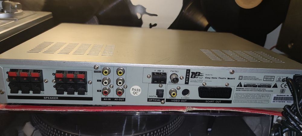 Leitor CD/DVD/Radio - Easy Home Theatre BEST Buy