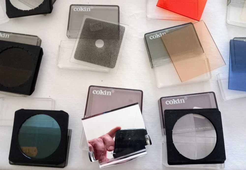 Grande Lote Filtros Fotográficos Cokin Série A + Efeitos Especiais + Caixas