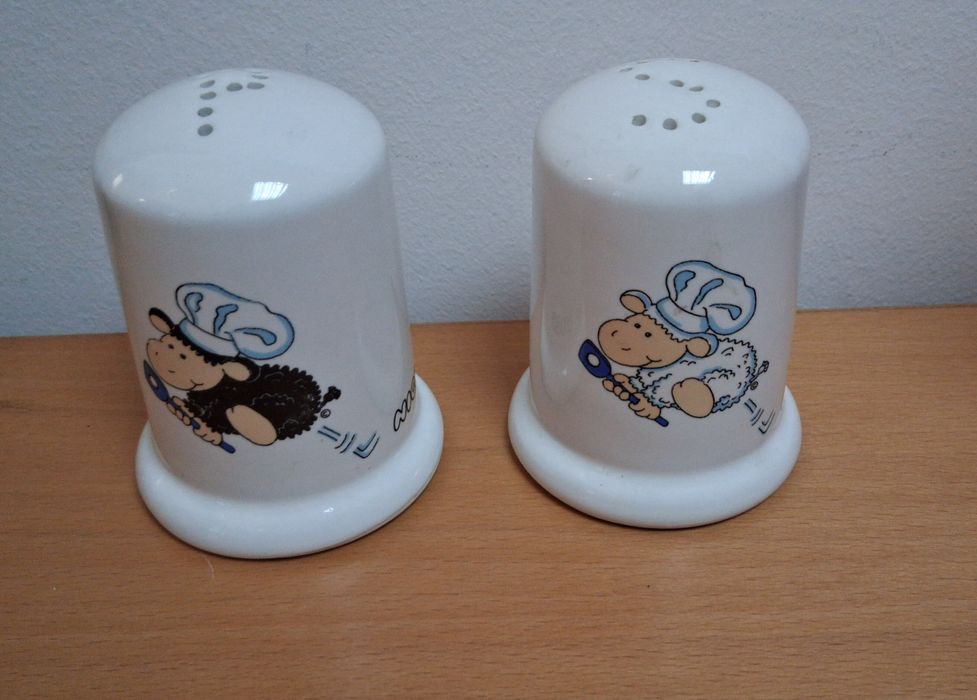 Conjunto Saleiro + Pimenteiro - NOVO