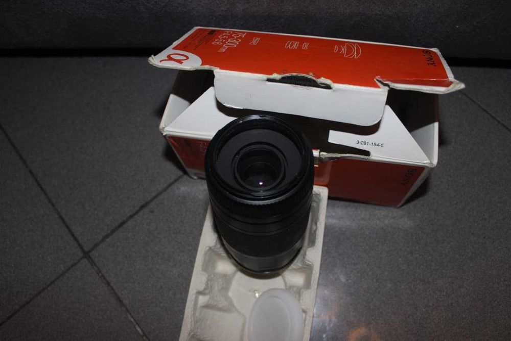 Lente de camara fotografica