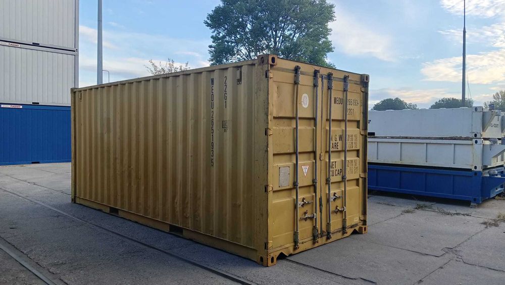 Kontener morski 20 DV / 6 metrowy, używany / PZ