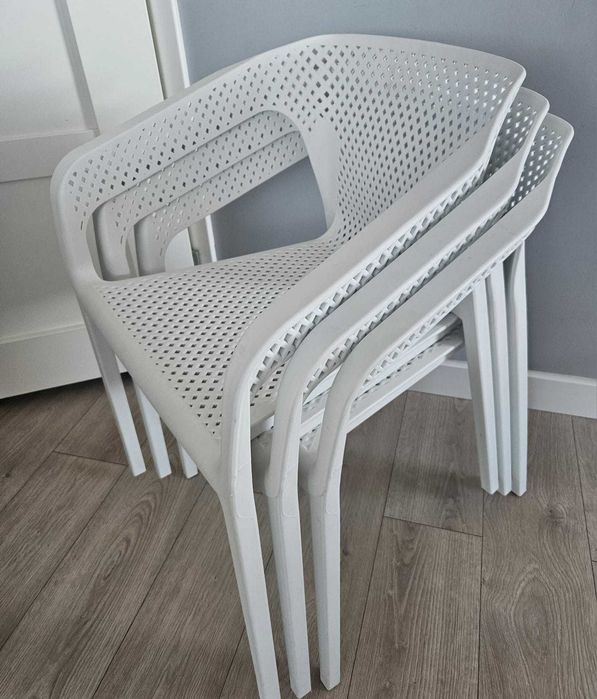 Krzesła ogrodowe ażurowe design
