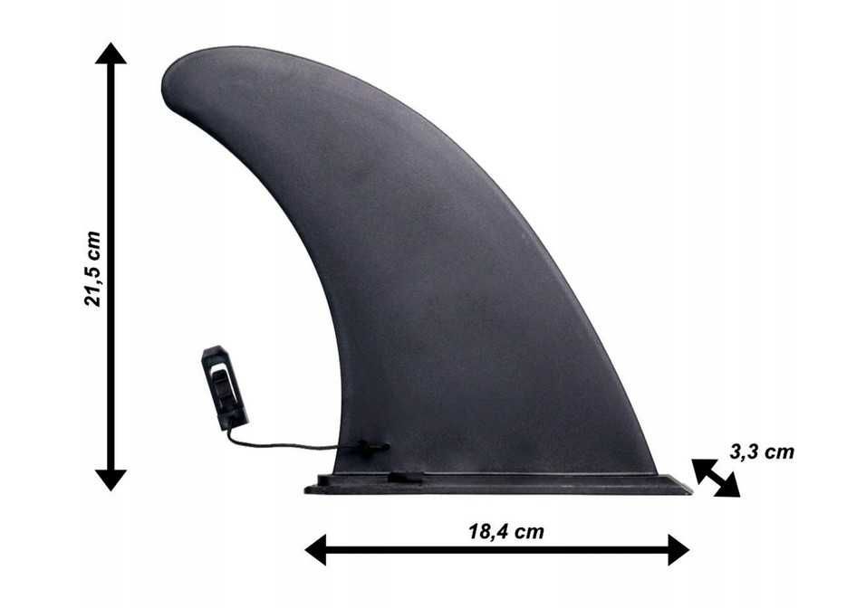 Uniwersalny statecznik fin płetwa do deski SUP Slide-in 9'' z blokadą