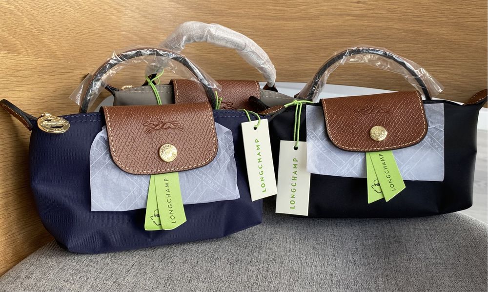 Сумка бренда Longchamp,  mini le pliage pouch, женская на осень