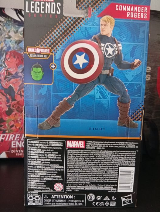 Figura Marvel Legends commander rogers