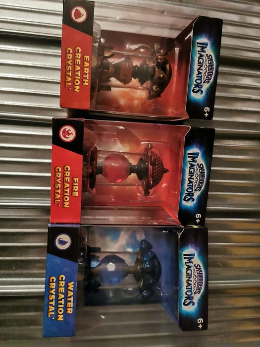 3 Skylanders Creation Crystals