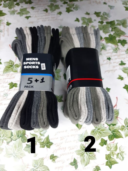 12 pares de meias em algodão bom