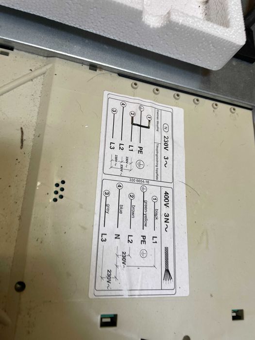 AEG Placa de Indução 5 zonas 98131KF-N para peças