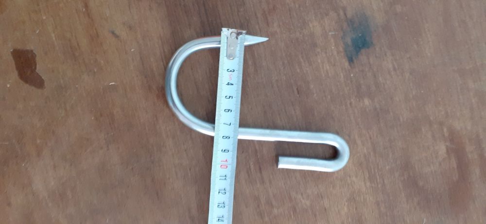 Vendo estes ganchos em inox