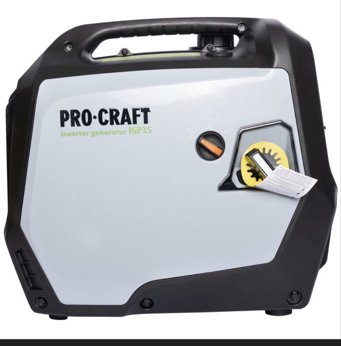 Генератор Procraft IGP35 3.5 кВт інверторний бензиновий | 220В | Чиста синусоїда