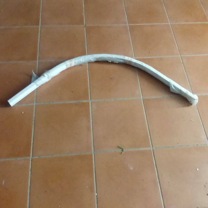 Aro Toscana em metal branco