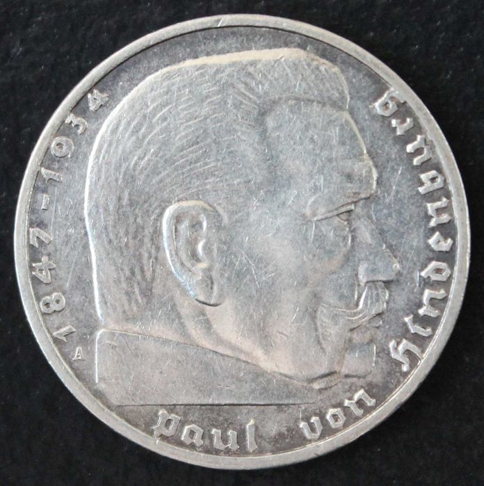 монета 2 марки 1925,1934,1939,серебро