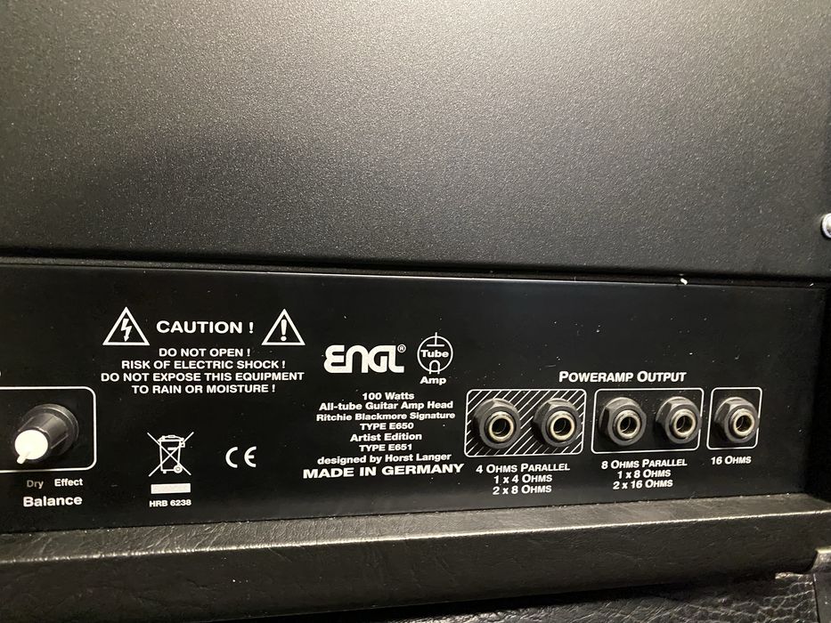 Amplificador ENGL Artist Edition E651